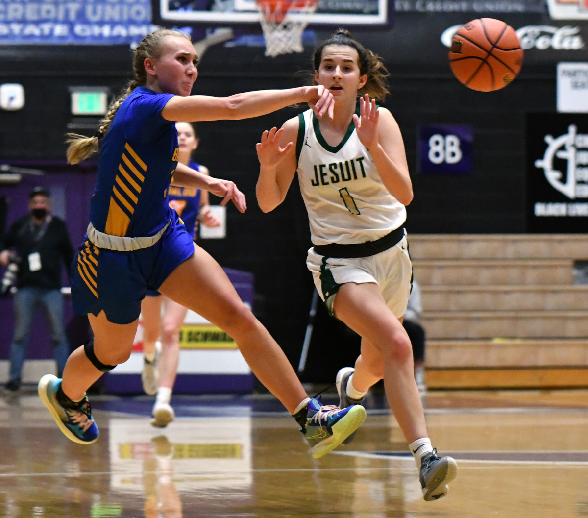 Barlow Jesuit girls basketball Taylor Balkom 45